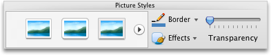 Format Picture tab, Picture Styles group Format Picture tab, Picture Styles group