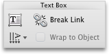 Format tab, Text Box group [Compatibility Mode]