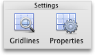 Table Layout tab, Settings group
